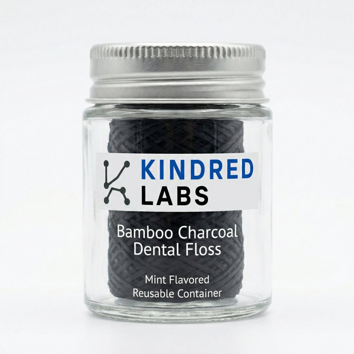 Kindred Labs All Natural Bamboo Charcoal Dental Floss